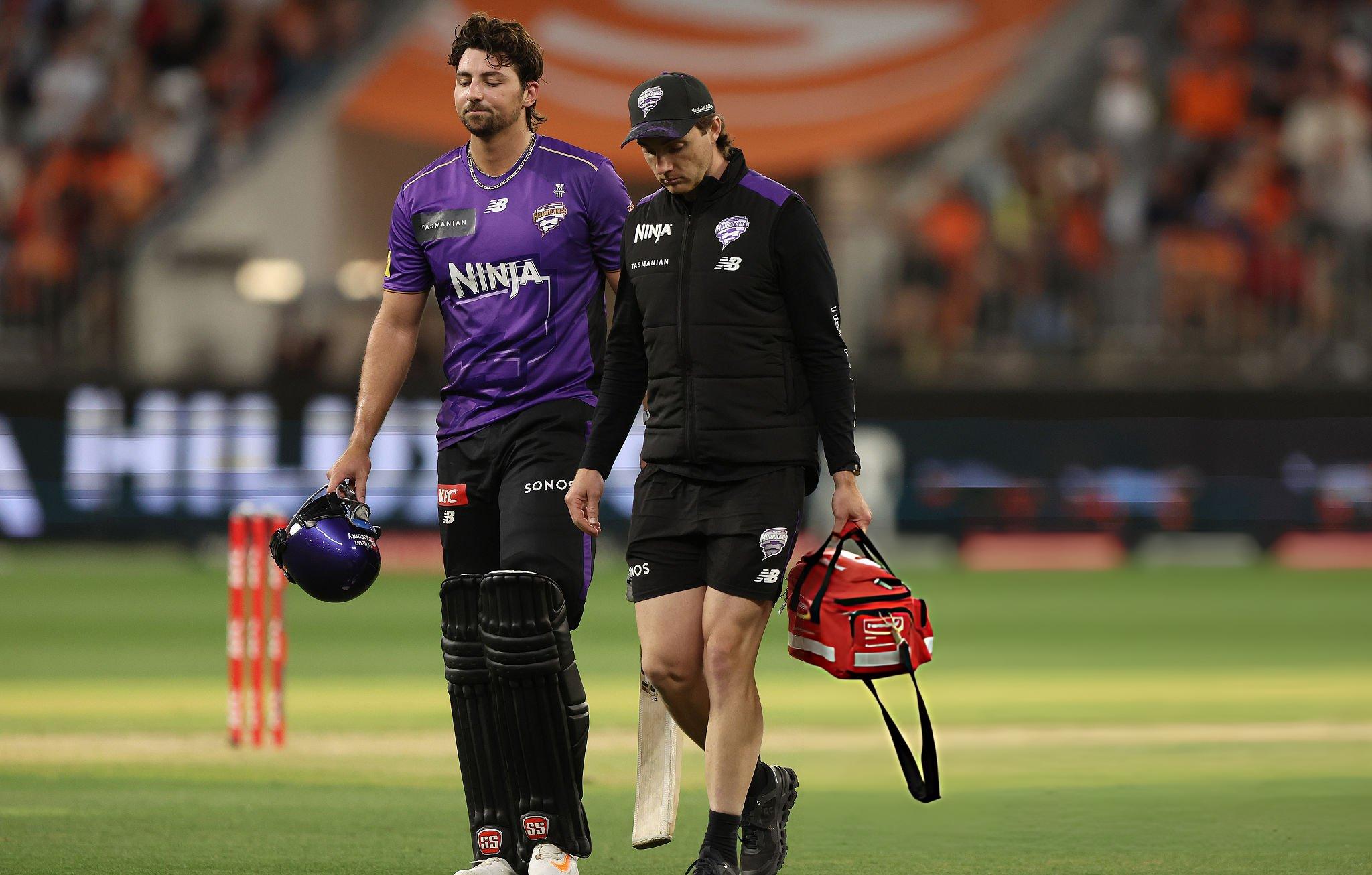 পার্থ স্কর্চার্সের বিপক্ষে গত শুক্রবার ৪২ রান করে ম্যাচসেরার পুরস্কার জিতেছিলেন টিম ডেভিড