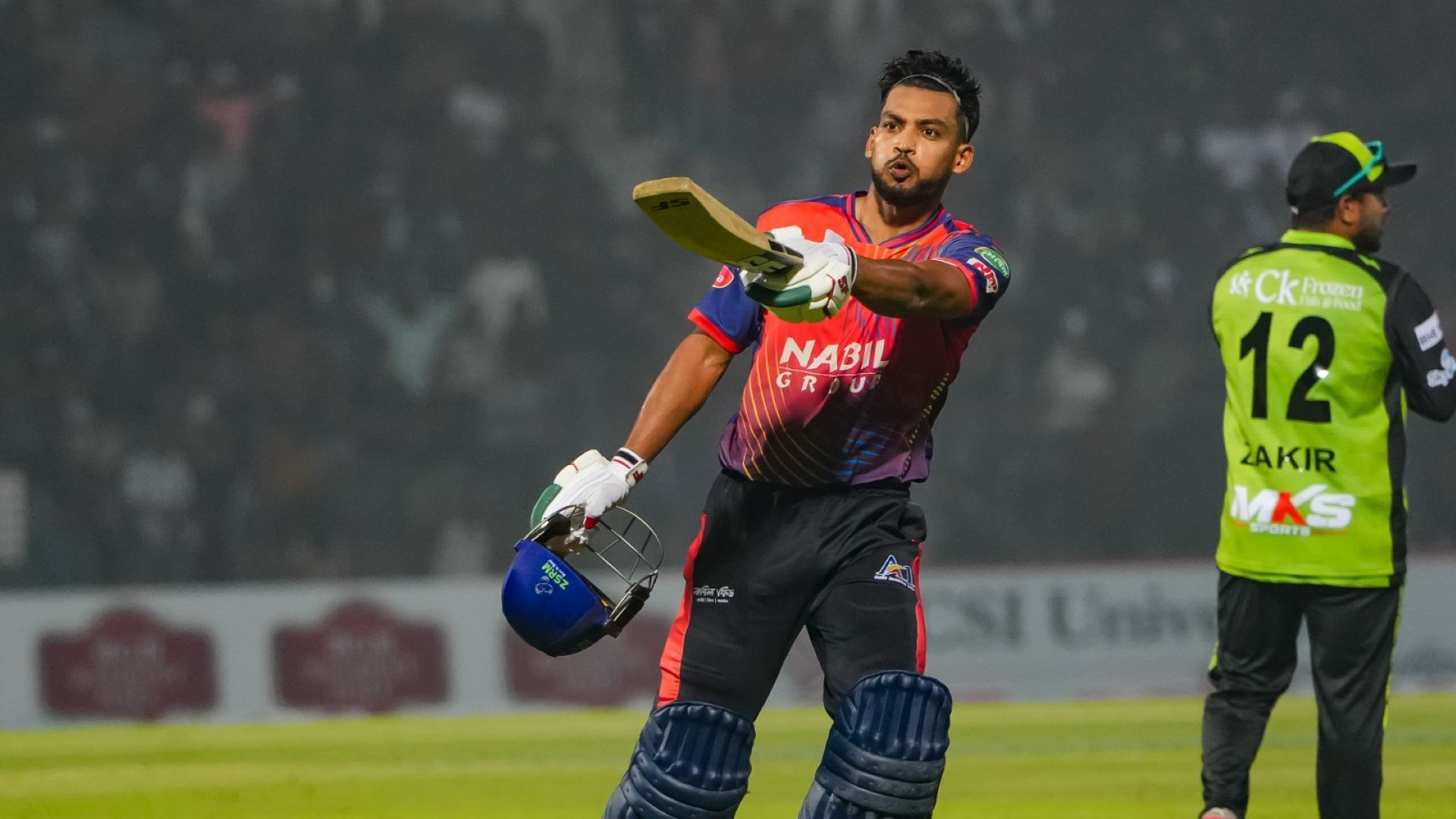 এবারের বিপিএলের একমাত্র সেঞ্চুরিটি এসেছে শান্তর ব্যাট থেকে