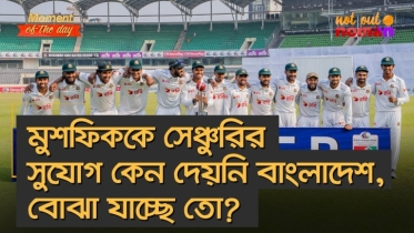 মুশফিককে সেঞ্চুরির সুযোগ কেন দেয়নি বাংলাদেশ, বোঝা যাচ্ছে তো?