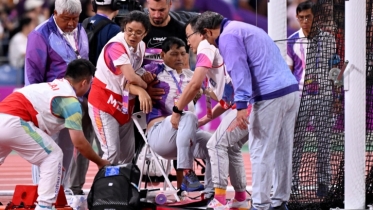 এশিয়ান গেমসে অ্যাথলেটের ছোড়া হাতুড়িতে আহত কর্মকর্তা