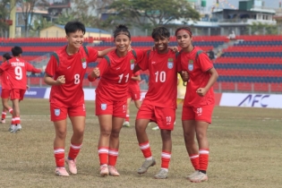 ভুটানের জালে বাংলাদেশের ১২ গোল