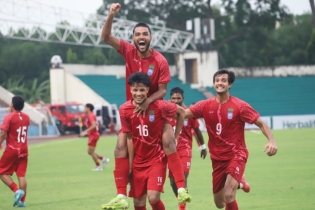 সিঙ্গাপুরকে গুঁড়িয়ে বাছাইপর্ব শেষ করল বাংলাদেশ