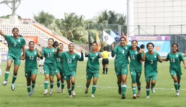 শ্রীলঙ্কার জালে ৯ গোল দিয়ে অনূর্ধ্ব-২০ সাফ শুরু বাংলাদেশের