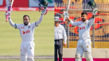 মুশফিক-লিটনের সেঞ্চুরিতে বাংলাদেশের ৪৭৬