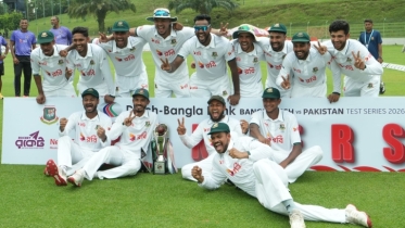 ইতিহাসে প্রথমবারের মতো টেস্ট র‌্যাঙ্কিংয়ের ৭ নম্বরে বাংলাদেশ