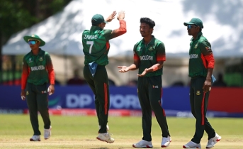 যুক্তরাষ্ট্রকে গুঁড়িয়ে সুপার সিক্সে বাংলাদেশ