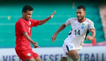 এশিয়ান কাপ বাছাইয়ে ২য় ম্যাচেও হারল বাংলাদেশ