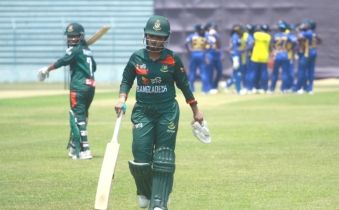 বাজে ব্যাটিংয়ে শ্রীলঙ্কার কাছে হারল বাংলাদেশের মেয়েরা