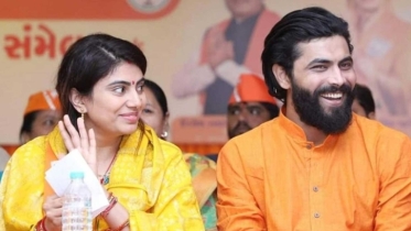 শ্বশুরের অভিযোগের জবাবে মুখ খুললেন রবীন্দ্র জাদেজার স্ত্রী