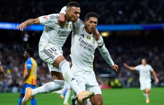 এমবাপ্পের জোড়া গোলে বড় জয় রিয়ালের