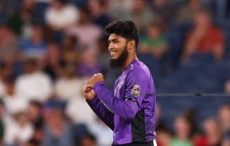 রিশাদের ২ উইকেট নেওয়ার দিনে জিততে পারল না হোবার্ট