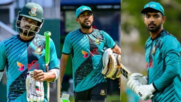 শান্ত-মিরাজদের সঙ্গে নতুন সহ-অধিনায়ক সাইফ শান্ত-মিরাজদের সঙ্গে নতুন সহ-অধিনায়ক সাইফ