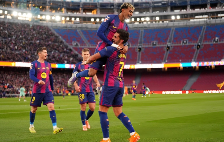 কাম্প নউয়ে ফেরার ম্যাচে বড় জয় বার্সার