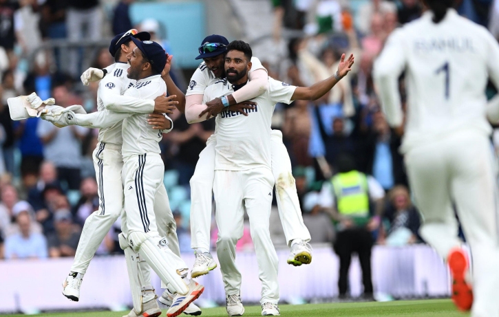 সিরাজের তোপে ভারতের নাটকীয় জয় সিরাজের তোপে ভারতের নাটকীয় জয়