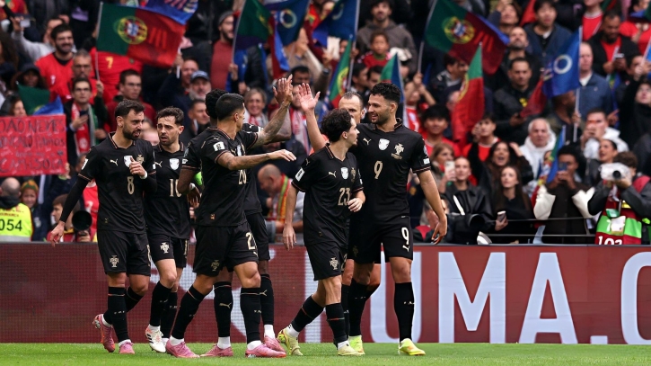 আর্মেনিয়ার জালে ৯ গোল দিয়ে বিশ্বকাপে পর্তুগাল