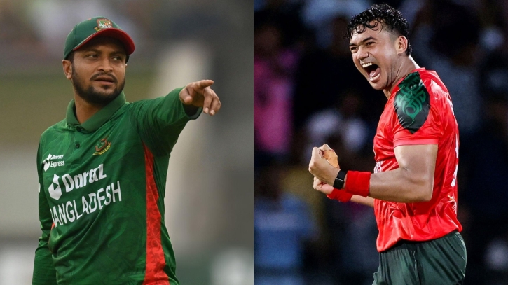 প্রথমবারের মতো আইএল টি-টুয়েন্টিতে সাকিব-তাসকিন
