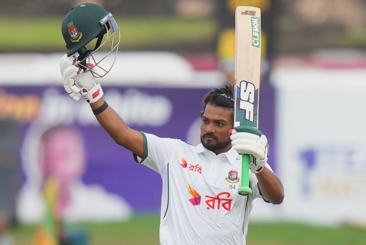 জোড়া সেঞ্চুরিতে ২১ ধাপ এগুলেন শান্ত জোড়া সেঞ্চুরিতে ২১ ধাপ এগুলেন শান্ত