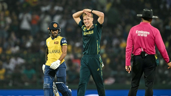 নিসাঙ্কার সেঞ্চুরিতে অস্ট্রেলিয়াকে গুঁড়িয়ে সুপার এইটে শ্রীলঙ্কা