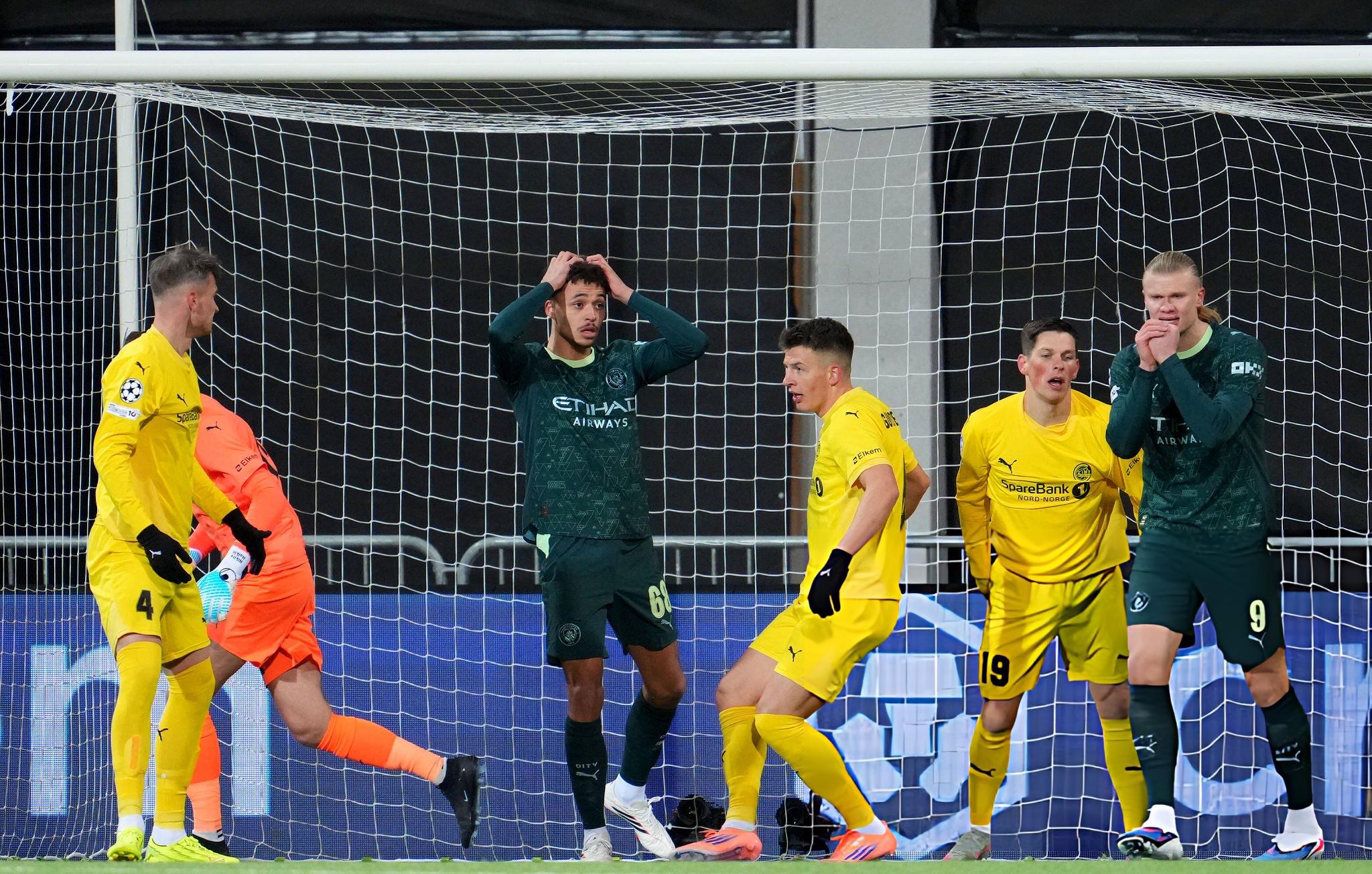 ম্যানচেস্টার সিটিকে হারিয়ে এবারের আসরে প্রথম জয় তুলে নিয়েছে বোদো/গ্লিমট