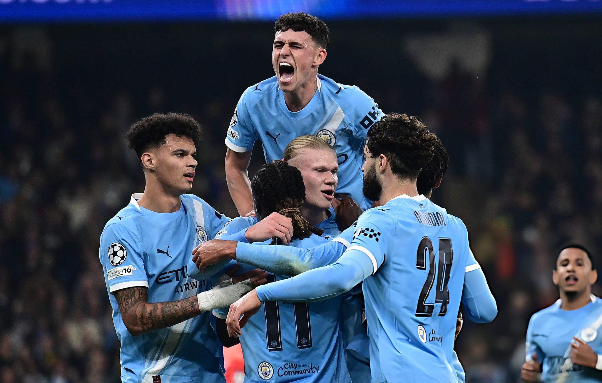 চ্যাম্পিয়নস লিগে এখন পর্যন্ত অপরাজিত ম্যানচেস্টার সিটি